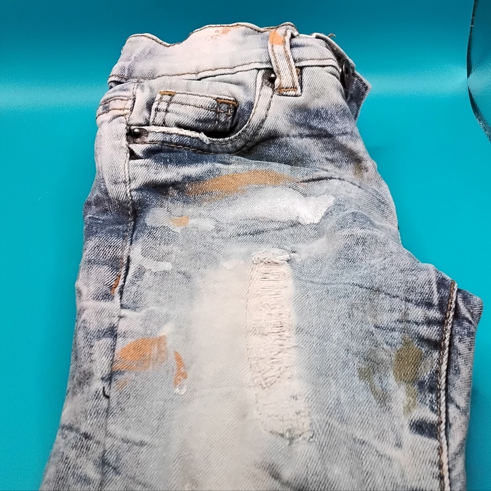 EVOLUTION Jeans Size Kids 3 with adjustable straps